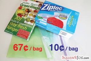 debbie meyer green bags ziploc