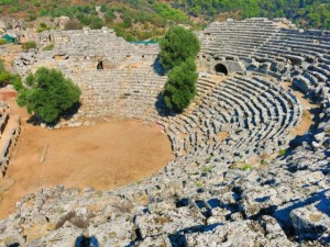 Ancient Kaunos theater near Dalyan