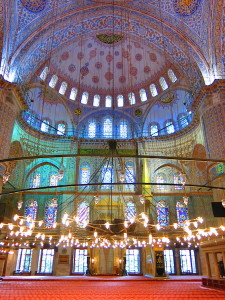 Inside the Blue Mosque